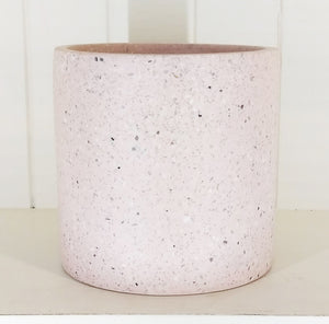 Zakkia terrazzo pot- Rose of Montmartre